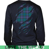 Sandilands Tartan Shirt Or Tartan Hoodie In Me TH8 - sandilands-in-me-t-shirt-w8-shirts-1sttheworld_482