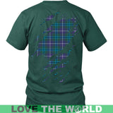 Sandilands Tartan Shirt Or Tartan Hoodie In Me TH8 - sandilands-in-me-t-shirt-w8-shirts-1sttheworld_4_578