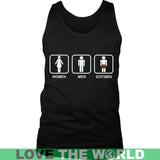 SCOTLAND - FUNNY SCOTTISH T-SHIRTS S1 - scotland-funny-scottish-t-shirts-s1-district-mens-tank-black-s-1sttheworld_655