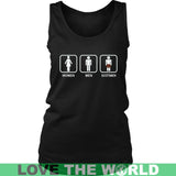 SCOTLAND - FUNNY SCOTTISH T-SHIRTS S1 - scotland-funny-scottish-t-shirts-s1-district-womens-tank-black-s-1sttheworld_162