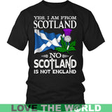 SCOTLAND IS NOT ENGLAND T-SHIRT A9 - scotland-is-not-england-t-shirt-a9-district-unisex-black-s-shirts-1sttheworld_842