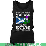 SCOTLAND IS NOT ENGLAND T-SHIRT A9 - scotland-is-not-england-t-shirt-a9-district-womens-tank-black-s-shirts-1sttheworld_637
