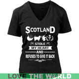 SCOTLAND STOLE MY HEART NH2 - scotland-stole-my-heart-nh2-district-womens-v-neck-black-s-t-shirts-1sttheworld_306