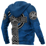 Scottish Lion Celtic Cross Hoodie K4 - scottish-cross-celtic-hoodie-mk4
