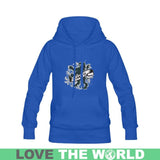 SMITH LION TARTAN T-SHIRT H21 - smith-lion-tartan-t-shirt-h21-s-na1-blue-womens-classic-hoodies-model-h07-shirts-1sttheworld_473