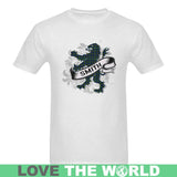 SMITH LION TARTAN T-SHIRT H21 - smith-lion-tartan-t-shirt-h21-s-na1-white-sunny-mens-usa-size-model-t02-shirts-1sttheworld_512