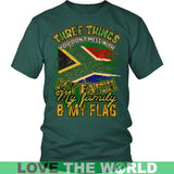 SOUTH AFRICA NATIONAL FLAGS T-SHIRTS - south-africa-national-flags-t-shirts-district-unisex-shirt-dark-green-s-1sttheworld_827