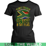 SOUTH AFRICA NATIONAL FLAGS T-SHIRTS - south-africa-national-flags-t-shirts-district-womens-shirt-black-xs-1sttheworld_373