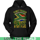 SOUTH AFRICA NATIONAL FLAGS T-SHIRTS - south-africa-national-flags-t-shirts-unisex-hoodie-black-s-1sttheworld_921