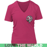 STEWART IN ME T-SHIRT N8 - stewart-in-me-t-shirt-n8-district-womens-v-neck-dark-fuchsia-s-shirts-1sttheworld_253