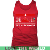 Switzerland World Cup 2018 T-shirt A5 - switzerland-world-cup-2018-a5-district-mens-tank-red-s-t-shirts-1sttheworld_413