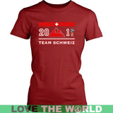 Switzerland World Cup 2018 T-shirt A5 - switzerland-world-cup-2018-a5-district-womens-shirt-red-xs-t-shirts-1sttheworld_219