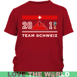Switzerland World Cup 2018 T-shirt A5 - switzerland-world-cup-2018-a5-district-youth-shirt-red-xs-t-shirts-1sttheworld_973