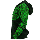 Hawaii Polynesian Lizard Tribal Tattoo Pullover Hoodie A7 - tackeGR3E1