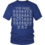 The Haka Dance T Shirt Hm1 - the-haka-dance-t-shirt-hm1-district-unisex-royal-blue-s-shirts-1sttheworld_694