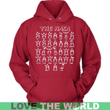 The Haka Dance T Shirt Hm1 - the-haka-dance-t-shirt-hm1-unisex-hoodie-red-s-shirts-1sttheworld_743