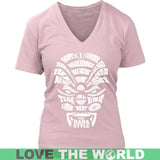 New Zealand The Haka Style T Shirts H1 - the-haka-style-t-shirts-h1-district-womens-v-neck-pink-s-1sttheworld_306
