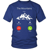 THE MOUNTAINS ARE CALLING AND I MUST GO 28 - the-mountains-are-calling-and-i-must-go-28-district-unisex-shirt-royal-blue-s-t-shirts-1sttheworld_226