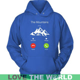 THE MOUNTAINS ARE CALLING AND I MUST GO 28 - the-mountains-are-calling-and-i-must-go-28-unisex-hoodie-royal-blue-s-t-shirts-1sttheworld_585