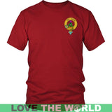 Thomson Blue Tartan Shirt Or Tartan Hoodie In Me TH8 - thomson-blue-in-me-t-shirt-w8-district-unisex-red-s-shirts-1sttheworld_336