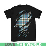 Thomson Blue Tartan Shirt Or Tartan Hoodie In Me TH8 - thomson-blue-in-me-t-shirt-w8-shirts-1sttheworld_5_544