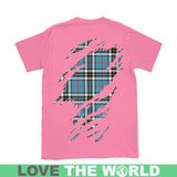 Thomson Blue Tartan Shirt Or Tartan Hoodie In Me TH8 - thomson-blue-in-me-t-shirt-w8-shirts-1sttheworld_6_357