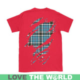 Thomson Blue Tartan Shirt Or Tartan Hoodie In Me TH8 - thomson-blue-in-me-t-shirt-w8-shirts-1sttheworld_7_223