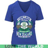 To Go To New Zealand Hm1 - to-go-new-zealand-hm1-district-womens-v-neck-royal-blue-s-t-shirts-1sttheworld_444