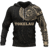 Tokelau Polynesian Tattoo Style Hoodie A7 - tokelau_1