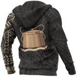 Tokelau Polynesian Tattoo Style Hoodie A7 - tokelau_2