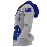 Australia Hoodie - Victoria Flag - BN14 - vic4
