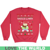 WALES CHRISTMAS T-SHIRT P1 - wales-christmas-t-shirt-p1-crewneck-sweatshirt-red-s-shirts-1sttheworld_324
