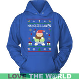 WALES CHRISTMAS T-SHIRT P1 - wales-christmas-t-shirt-p1-unisex-hoodie-royal-blue-s-shirts-1sttheworld_917