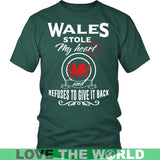 WALES STOLE MY HEART T-SHIRTS N1 - wales-stole-my-heart-t-shirts-n1-district-unisex-shirt-dark-green-s-1sttheworld_686